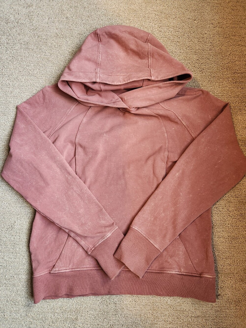 lululemon athletica mauve pink hoodie